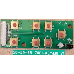 SVISION S65US IR KEY BOARD 50-55-65-70F1-KEY & IR